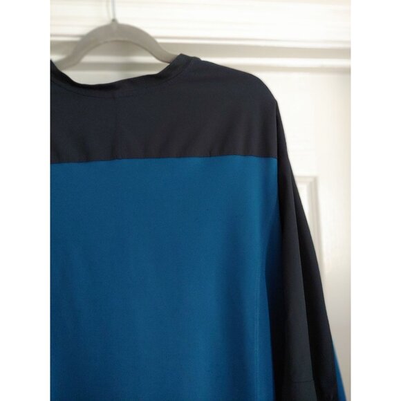 Arc'teryx Mens Teal Long Sleeve Activewear Athleisure Pullover Logo - Picture 10 of 16